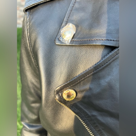 NWT Sam Edelman Leather Moto Jacket (Small) - Picture 2 of 7